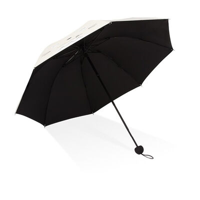 ছাতা পাঁজর 8 ভাঁজ ছাতা টেকসই কম্প্যাক্ট পোর্টেবল বৃষ্টি সূর্য সুরক্ষা হালকা ওজন ভ্রমণ ছাতা বহিরঙ্গন জন্য উপযুক্ত