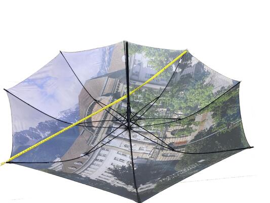 মেটাল এবং ফাইবারগ্লাস ফ্রেমের ব্যক্তিগতকৃত বিজ্ঞাপন গল্ফ ছাতা কর্পোরেট উপহারের সমাধানের জন্য কাস্টম প্রিন্টেড ছাতা