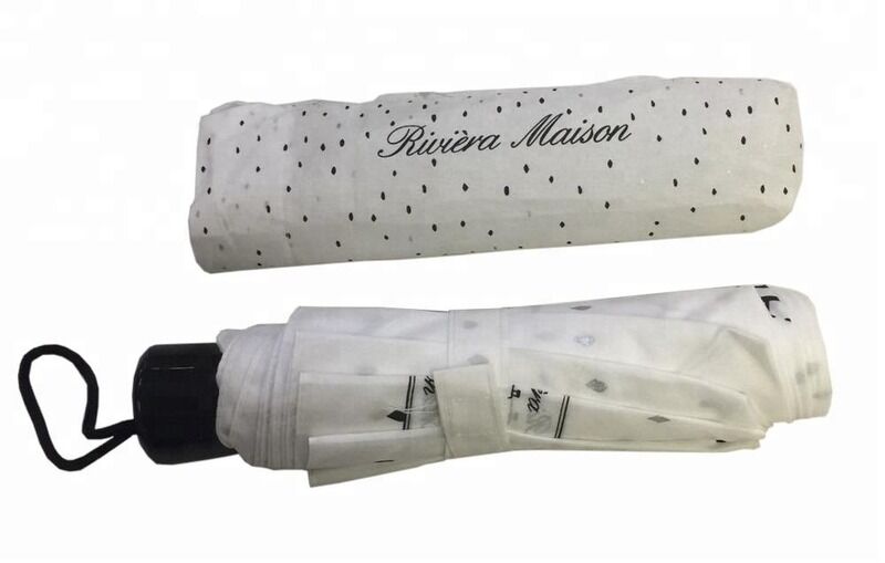 ১১ ইঞ্চি ভাঁজ করা দৈর্ঘ্য স্বয়ংক্রিয় ভ্রমণ ছাতা, খোলা ব্যাস ১০৫ সেমি এবং ম্যানুয়াল খোলা ও বন্ধ করার নিয়ন্ত্রণ সহ, যা সুরক্ষা নিশ্চিত করে